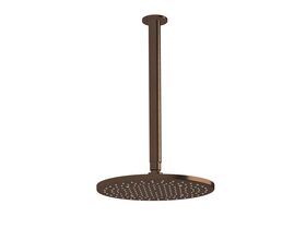 Hero - Sussex Scala Nova Vertical Shower 300mm PVD Brushed Bronze