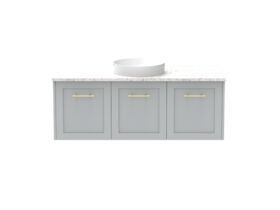 Kado Lux All Door 1200mm Centre Bowl Wall Hung Caesarstone