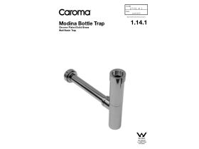 Technical Guide - Caroma Modina Bottle Trap 40mm Chrome