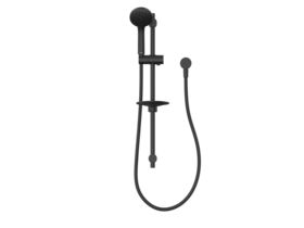 Supporting Image - Posh Solus MK3 Rail Shower 3 Function Matte Black (4 Star)