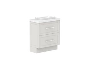 Supporting Image - Kado Lux Ensuite All Drawer Twin 750mm Floor Mount Centre Basin 50mm Top