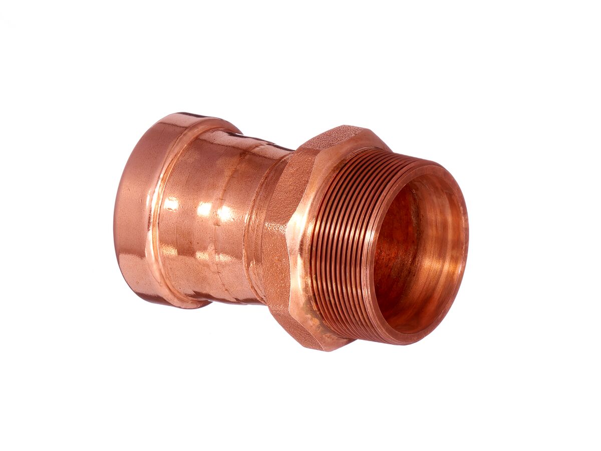 >B< Press Water Male Coupling 65mm x 2 1/2" BSP
