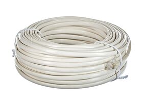 Beige 24V Cable RJ12 Plugs 20 Metre