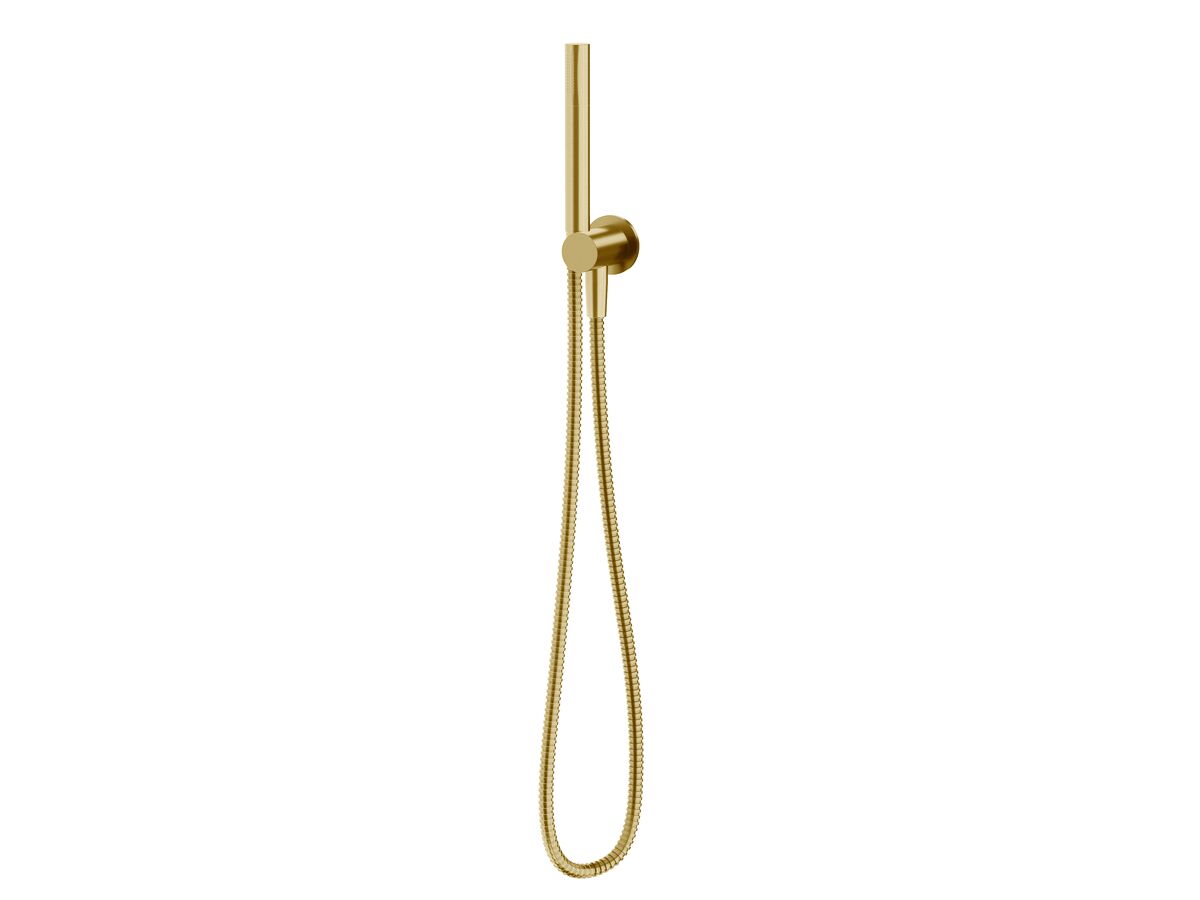 Sussex Pure Microphone Handshower with Fixed Bracket PVD Brushed Gold (3 Star)