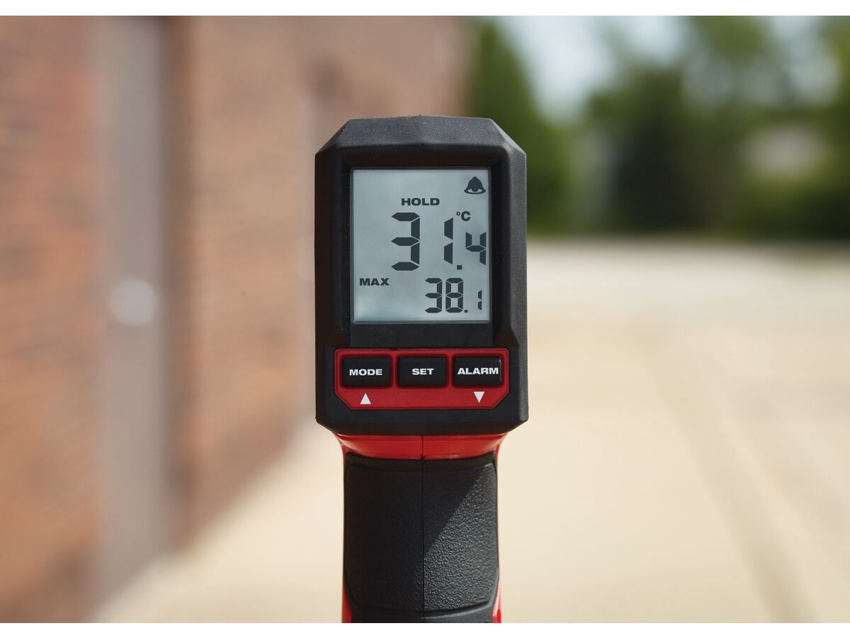 Milwaukee Alkaline Laser Temperature Gun