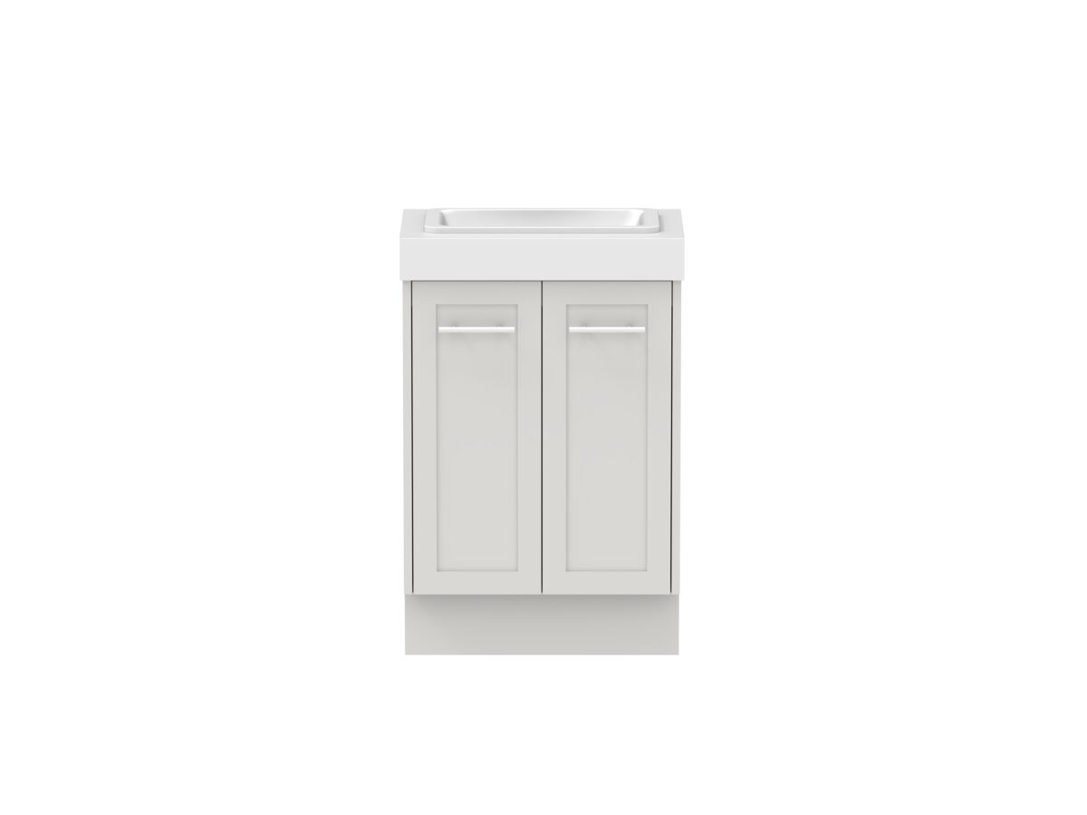 Hero - Kado Lux Ensuite All Door 600mm Floor Mount Centre Basin 90mm Top