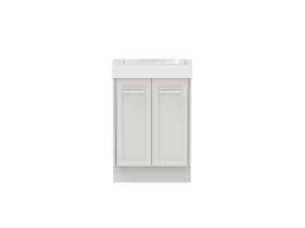 Hero - Kado Lux Ensuite All Door 600mm Floor Mount Centre Basin 90mm Top