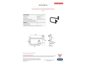 Specification Sheet - Sussex Scala Nova Pot Filler PVD Matte Black Lead Free