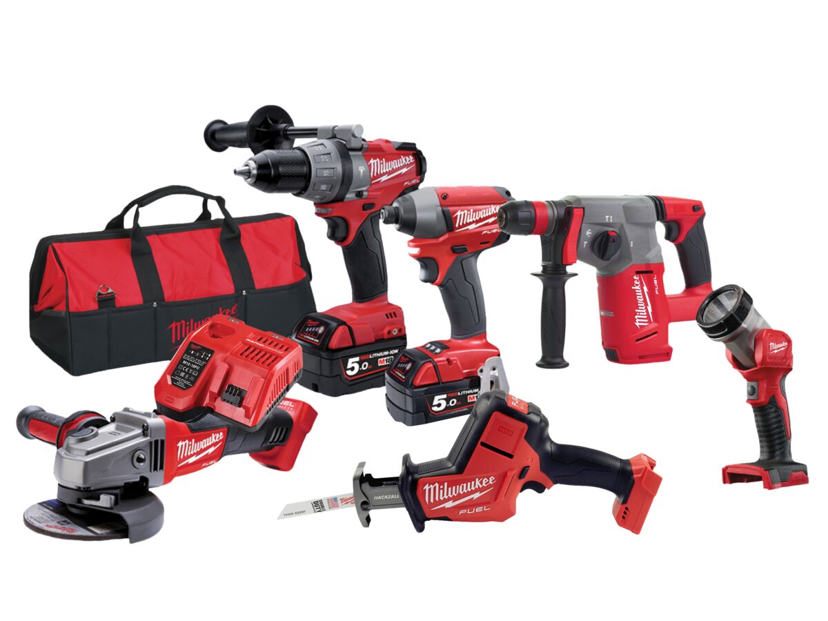 Milwaukee 6 Piece Fuel Kit Generation II