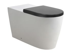 Wolfen 800 Back To Wall Pan and Double Flap Seat