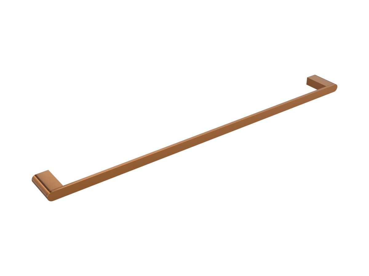Hero - Mizu Soothe Single Towel Rail 750mm Brushed Bronze