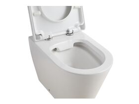 Kado Lux Back To Wall Rimless Pan with Soft Close Quick Release Seat (4 Star)