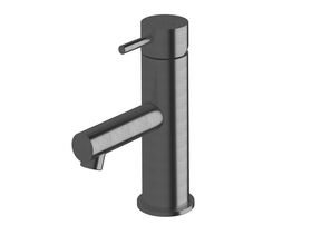 Sussex Scala Basin Mixer LUX PVD Brushed Smoke Gunmetal (5 Star)
