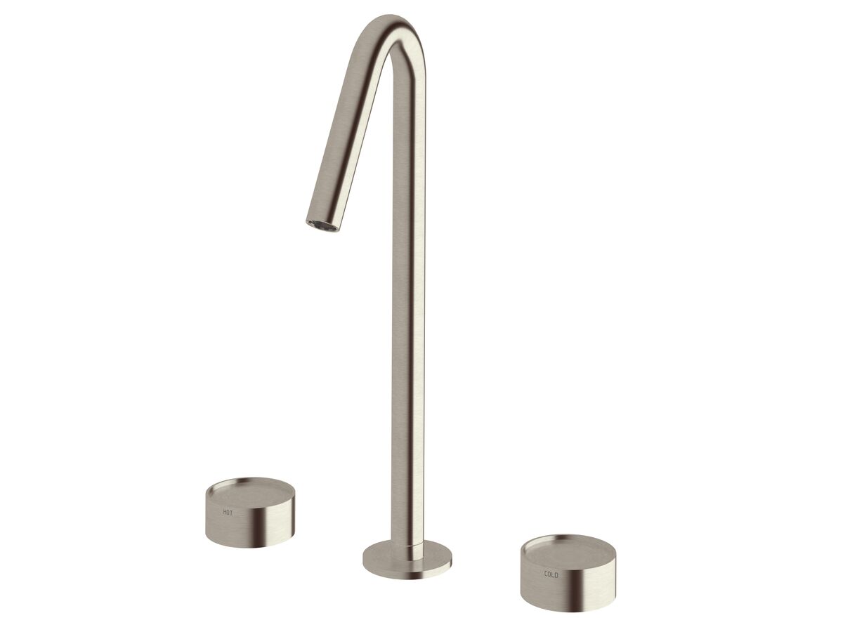 Hero - Sussex Pure Elemental Vessel Basin Set PVD Brushed Nickel (5 Star) Lead Free