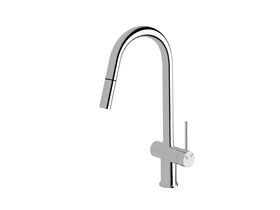 Sussex Scala Pullout Sink Mixer Chrome (4 Star)