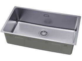 Supporting Image 2 - Memo Oscar Inset/Undermount Mega Single Bowl Sink 720mm Overflow No Taphole