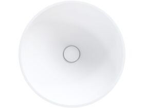 Supporting Image - Omvivo Venice 380mm Semi Inset Basin Solid Surface White