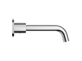 Supporting Image - Mizu Drift Dial Wall Basin/Bath Set 200mm Chrome (6 Star) Lead Free - Side