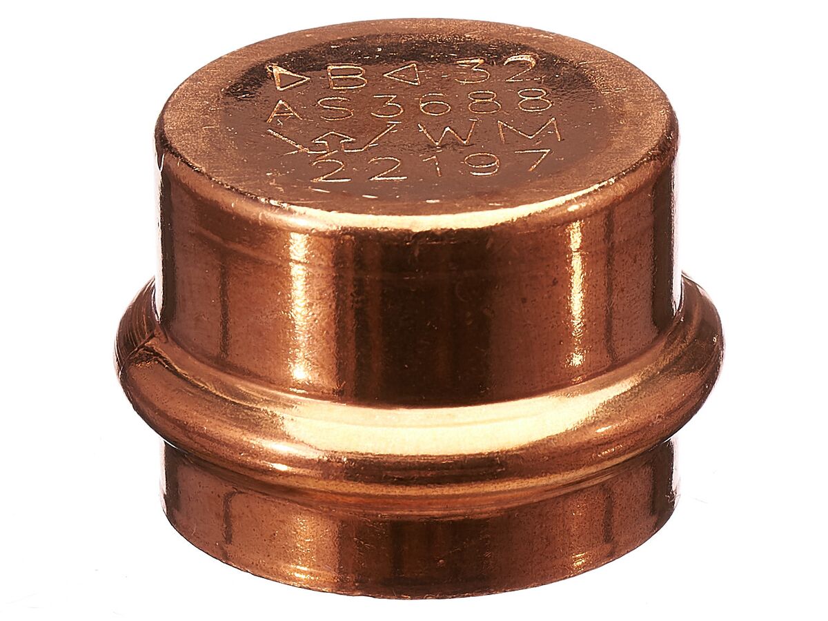 >B< Press Water End Cap 32mm