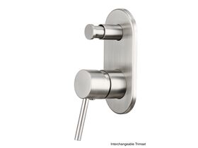 Mizu Drift MK2 Shower Mixer with Diverter (kit) Brushed Nickel