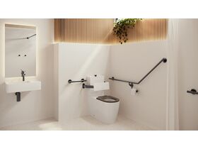 In Situ - Mizu Commercial Bathroom - Brushed Gunmetal