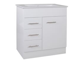 Posh Bristol MK2 Vanity Unit with Kick 750 with Left Hand Drawers