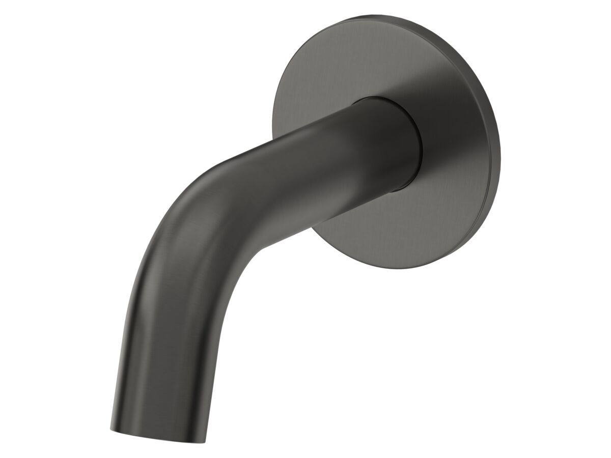 Mizu Drift MK2 Basin/Bath Outlet 110mm Brushed Gunmetal (6 Star) Lead Free