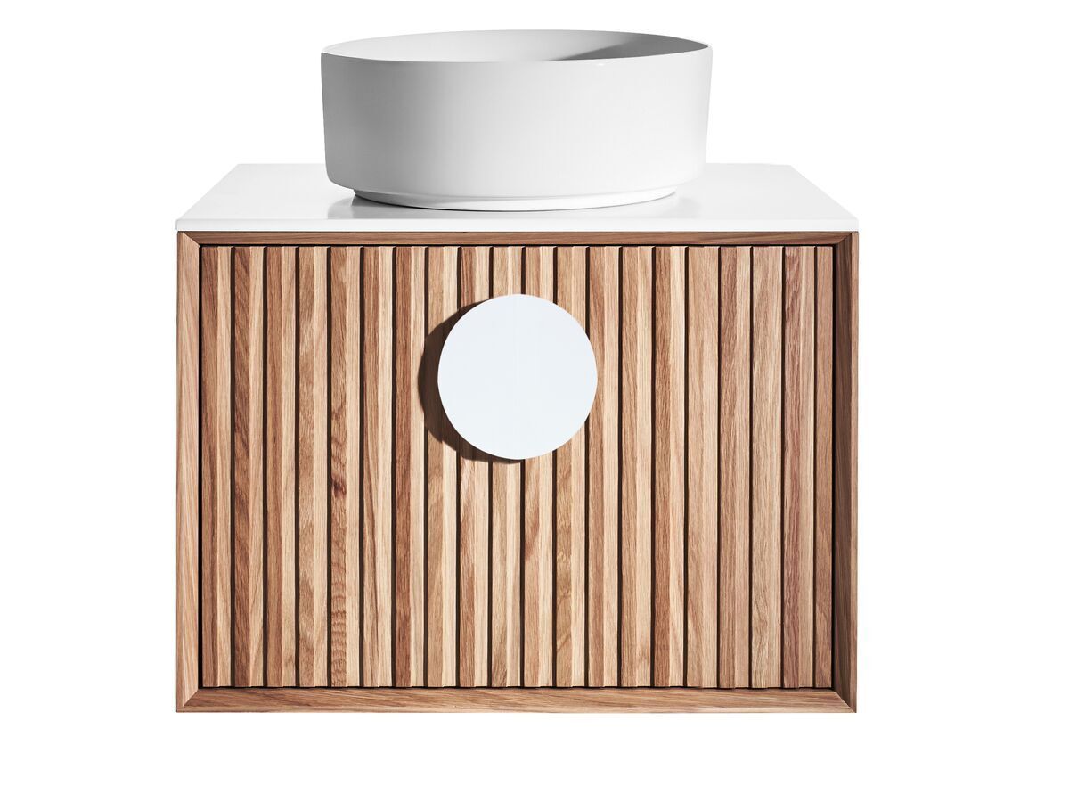 ISSY Halo I & III 500mm Vanity Unit with 1 Door & Internal Shelf with Handle