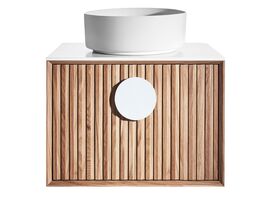 ISSY Halo I & III 500mm Vanity Unit with 1 Door & Internal Shelf with Handle