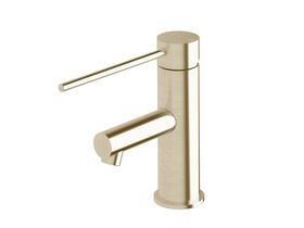 Sussex Scala Basin Mixer Tap with 150mm Extension Pin LUX PVD Brushed Platinum Gold (6 Star)