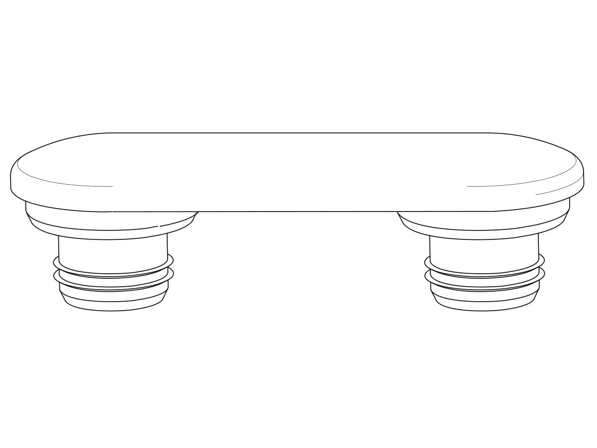 Roca Meridian In Tank Seat Buffer - Bottom Flap