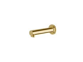 Sussex Scala Bath Wall Outlet 160mm LUX PVD Brushed Pure Gold