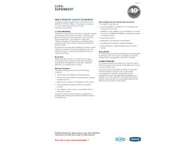 Warranty - Dura Superboot