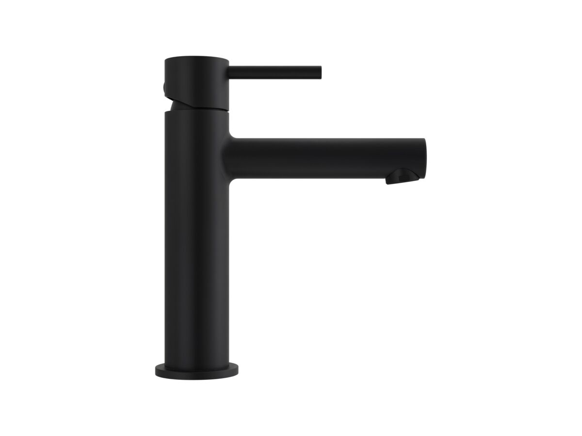 Supporting Image - Mizu Drift Basin Mixer Tap Straight Spout Matte Black (6 Star) Lead Free