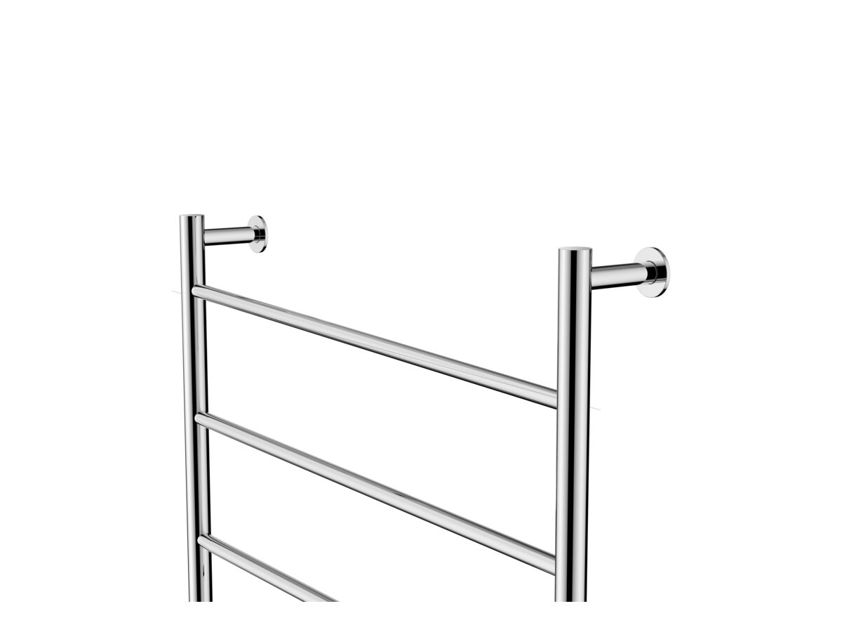 Posh Solus MK2 Heated Towel Rail 700mm x 700mm Polished Stainless Steel