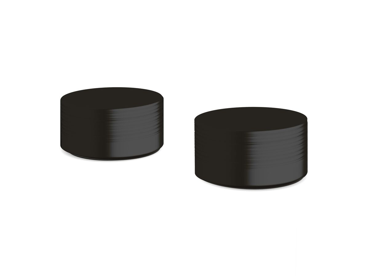 Sussex Pure Basin Top Assembly Taps with Cirque Textured Handles PVD Matte Black