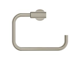 Supporting Image 2 - Mizu Drift Square Guest Towel Holder Brushed Nickel - Front