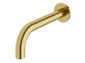 Sussex Pure Wall Bath/Basin Outlet 200mm PVD Brushed Gold (3 Star)