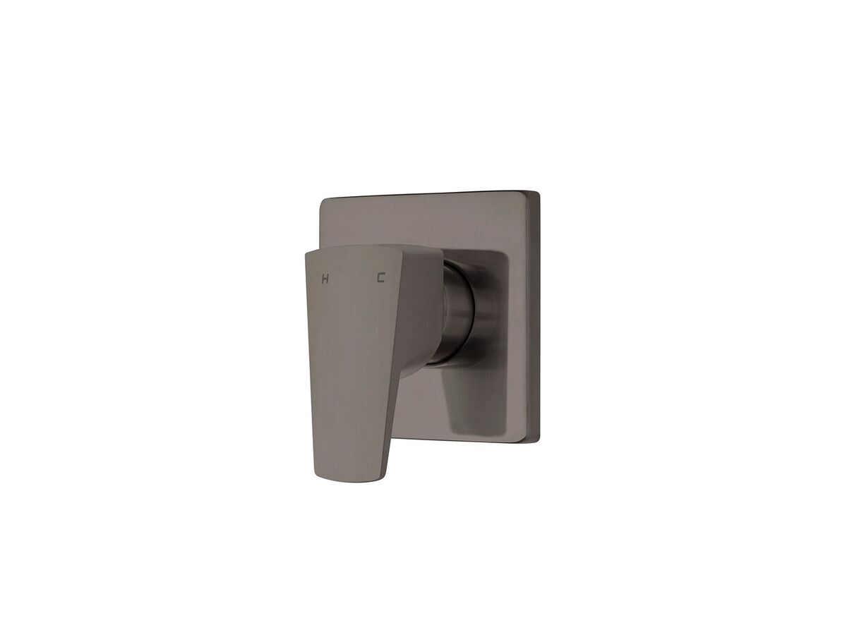Voda Tide Vortex Shower Mixer Brushed Gunmetal PVD