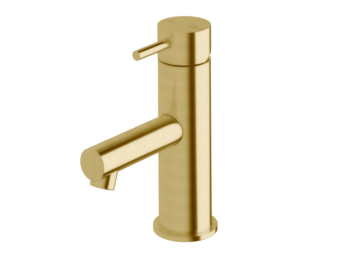 Sussex Scala Basin Mixer LUX PVD Brushed Pure Gold (5 Star)