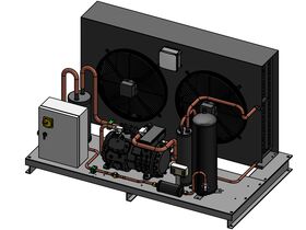Tecumseh Semi Hermetic EVO Condensing Unit SHT4591ZHR 3 Phase