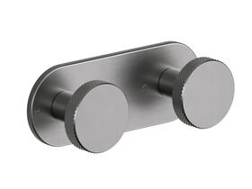 Hero - Faucet Strommen Vara Disc Wall Top Assembly Kit Brushed Graphite Lead Free