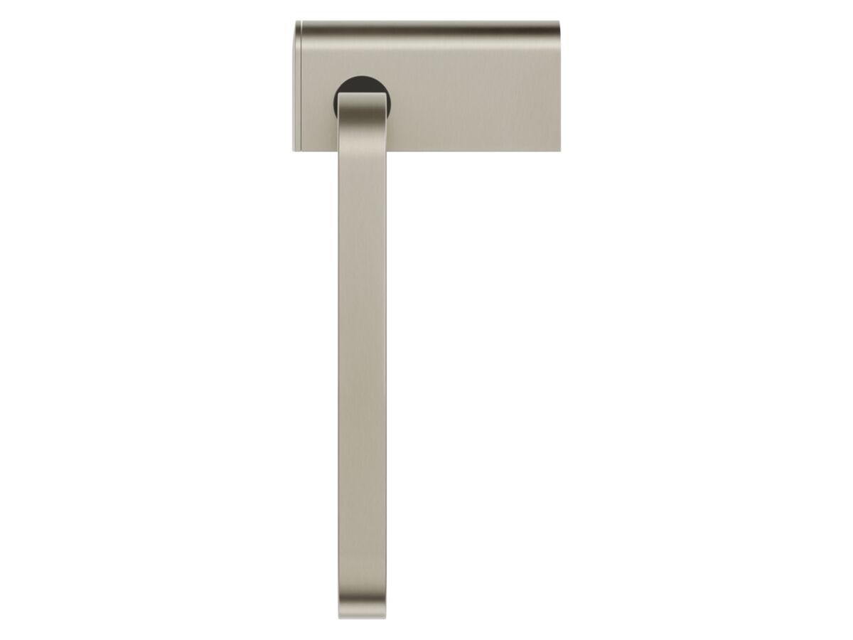 Supporting Image - Mizu Soothe Towel Ring Brushed Nickel - Side