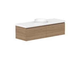 Supporting Image - Posh Domaine 1500mm Wall Hung Vanity Unit All-Drawer Single Bowl 50mm Top