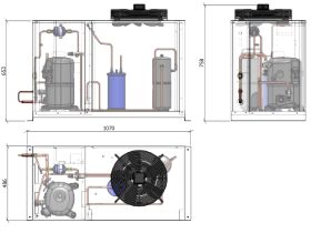 Acpac Packaged Condensing Unit AP4.1M1-0-XC