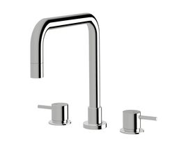 Sussex Scala Hob Spa Set Square Chrome