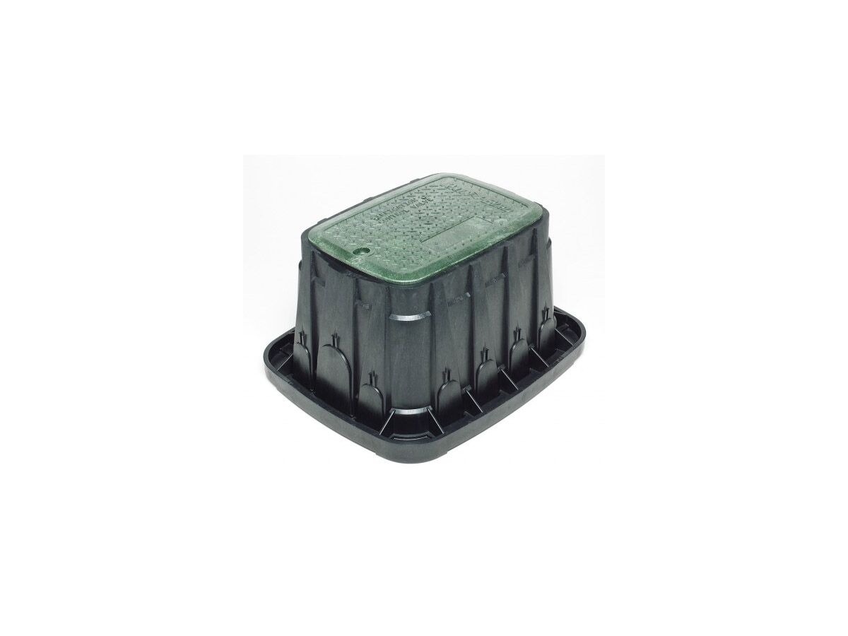 Rainbird VB 12" x 17" x 12" Valve Box with Green Lid