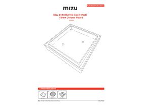 Installation Instructions - Mizu Drift Tile Insert Waste