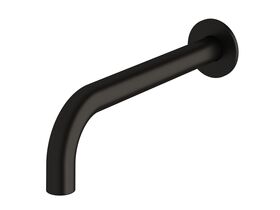 Sussex Pure Wall Bath Outlet 250mm PVD Matte Black
