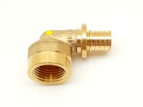 Rehau Brass No.14 Elbow Female